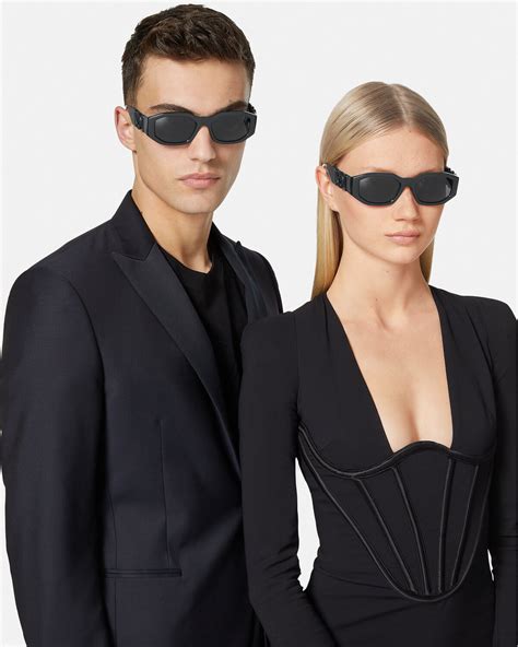 versace red glam medusa sunglasses|Versace glasses unisex.